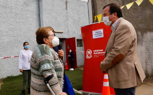 Alcalde Juan Carlos D Az Valor Altas Cifras De Vacunaci N En Talca